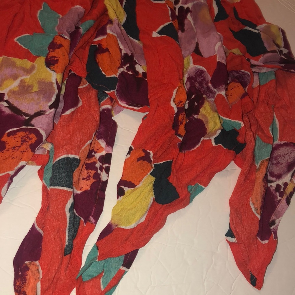 Maurices Floral Halter Neck Midi Dress - Small - Picture 4 of 4
